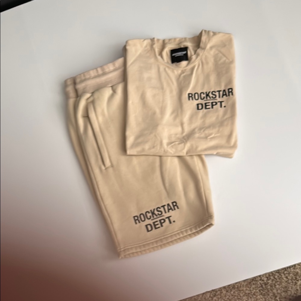 Rockstar Dept. Beige Loungewear Set